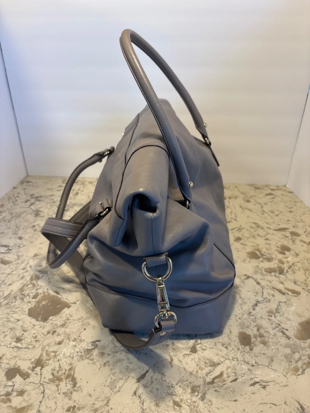 Kate Spade Fremont Place Travel Carmen Handbag In Hare Grey